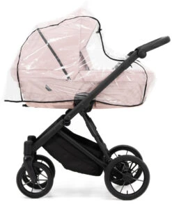 Kunert Ivento Black Smoky Pink 2-in-1 Kinderwagen IVE-11-BLACK -Kleintje Wereld kunert ivento black smoky pink 2 in 1 kinderwagen ive 11 black 4 1