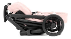 Kunert Ivento Black Smoky Pink 2-in-1 Kinderwagen IVE-11-BLACK -Kleintje Wereld kunert ivento black smoky pink 2 in 1 kinderwagen ive 11 black 6 1