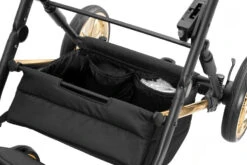 Kunert Ivento Premium Gold Deep Black 2-in-1 Kinderwagen IVE-12-GOLD -Kleintje Wereld kunert ivento premium gold caramel macchiato 2 in 1 kinderwagen ive 10 gold 6