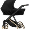 Kunert Ivento Premium Gold Deep Black 2-in-1 Kinderwagen IVE-12-GOLD -Kleintje Wereld kunert ivento premium gold deep black 2 in 1 kinderwagen ive 12 gold 00
