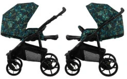 Kunert Mata Gold Black 2-in-1 Combi Kinderwagen MATA-10-GOLD -Kleintje Wereld kunert mata 2 in 1 combi kinderwagen mata 10 3 2
