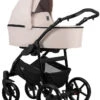 Kunert Mata Black Pink 2-in-1 Combi Kinderwagen MATA-06-BLACK -Kleintje Wereld kunert mata black pink 2 in 1 combi kinderwagen mata 06 black 3