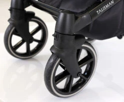 Kunert Talisman Black Pepper 2-in-1 Kinderwagen TA-06-BLACK -Kleintje Wereld kunert talisman black green 2 in 1 kinderwagen ta 04 black 12 1