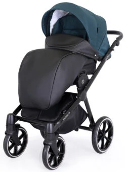 Kunert Talisman Black Pepper 2-in-1 Kinderwagen TA-06-BLACK -Kleintje Wereld kunert talisman black green 2 in 1 kinderwagen ta 04 black 7 1