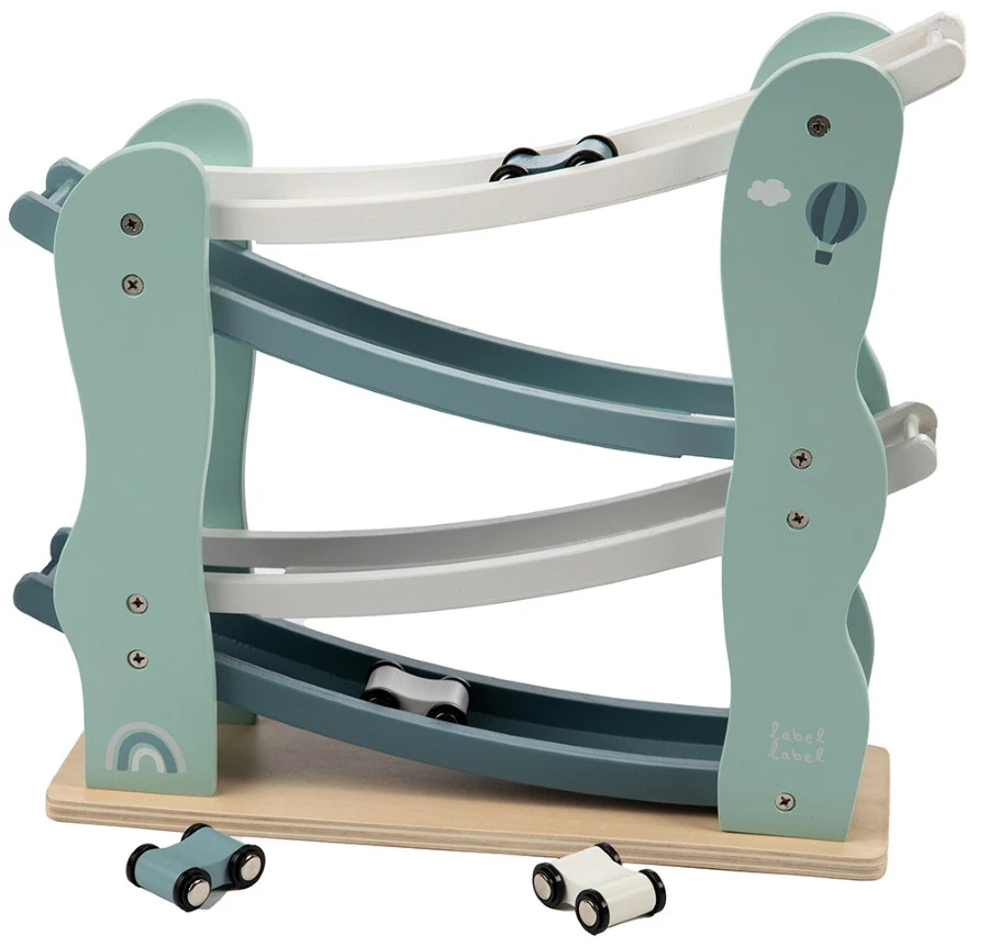 Label Label Groen Houten Autobaan LLWT-25156 3 Label Label Groen Houten Autobaan LLWT-25156