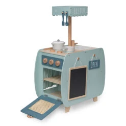 Label Label Groen Houten Bistro Keuken LLWT-34758 -Kleintje Wereld label label groen houten bistro keuken llwt 34758 03