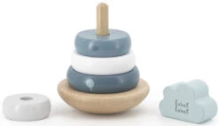 Label Label Blauw Houten Tuimelring Piramide LLWT-25255 10 Label Label Blauw Houten Tuimelring Piramide LLWT-25255 -Kleintje Wereld label label groen houten tuimelring piramide llwt 25255 2