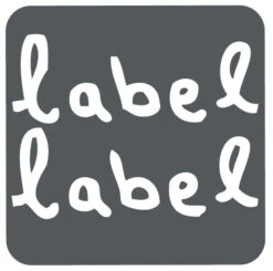 Label Label Roze Houten Keuken LLWT-25385 -Kleintje Wereld label label logo 21 1