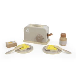 Label Label Nougat Houten Broodrooster LLWT-37094 -Kleintje Wereld label label nougat houten broodrooster llwt 37094 2