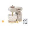 Label Label Nougat Houten Keukenmixer LLWT-37087 -Kleintje Wereld label label nougat houten keukenmixer llwt 37087 1