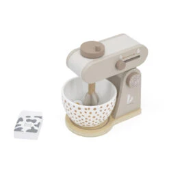 Label Label Nougat Houten Keukenmixer LLWT-37087 -Kleintje Wereld label label nougat houten keukenmixer llwt 37087 2