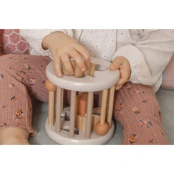 Label Label Nougat Houten Rollende Vormenstoof LLWT-37148 -Kleintje Wereld label label nougat houten rollende vormenstoof llwt 37148 6