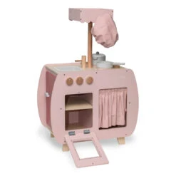 Label Label Roze Houten Bistro Keuken LLWT-34741 -Kleintje Wereld label label roze houten bistro keuken llwt 34741 03