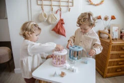 Label Label Roze Houten Rollende Vormenstoof LLWT-34345 -Kleintje Wereld label label roze houten rollende vormenstoof llwt 34345 5