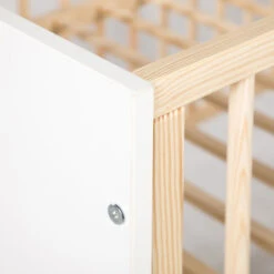 Babykamer Milly: Ledikant & Commode -Kleintje Wereld ledikant milly 60 x 120 cm 5 2