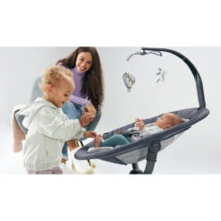 Lionelo Rina Concrete Grey Babyschommel LO-RINA -Kleintje Wereld lionelo rina concrete grey babyschommel lo rina 13