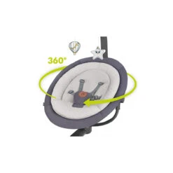 Lionelo Rina Concrete Grey Babyschommel LO-RINA -Kleintje Wereld lionelo rina concrete grey babyschommel lo rina 5