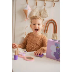 Label Label Barbapapa Houten Make Up Set LLBB-35816 -Kleintje Wereld llbb 35816 label label barbapapa wooden make up set 23