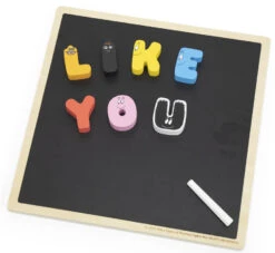 Label Label Barbapapa Houten Alfabet Blokken LLBB-35823 -Kleintje Wereld llbb 35823 alphabet blocks 8720663935823 3