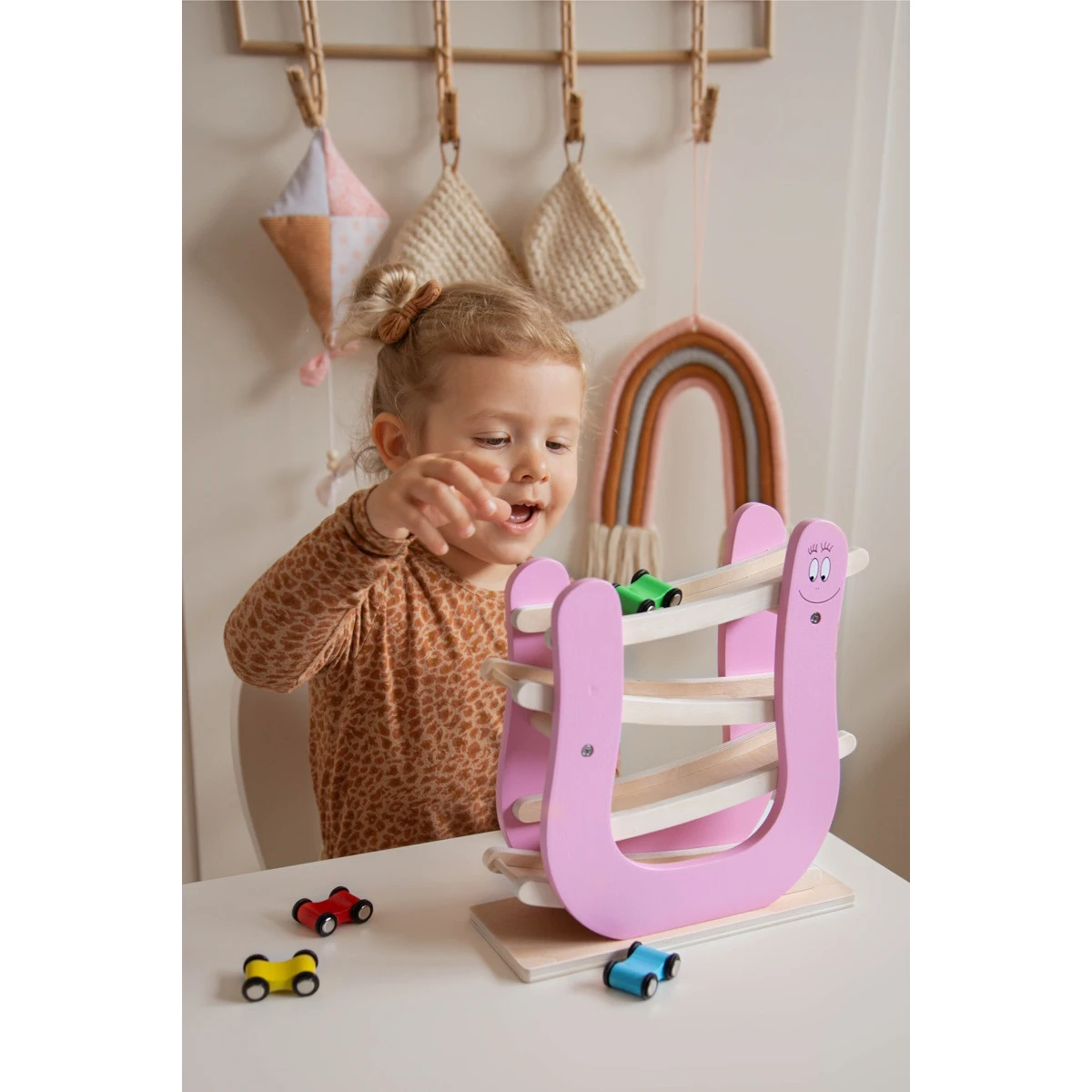 Label Label Barbapapa Houten Autobaan LLBB-37032 5 Label Label Barbapapa Houten Autobaan LLBB-37032 - Afbeelding 3