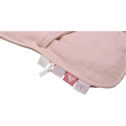 Label Label Blush Pink Badstof/Hydrofiel Badjas LLTT-934666 -Kleintje Wereld lltt 934666 bath robe blush pink 04