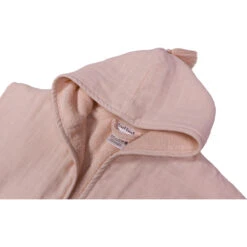 Label Label Blush Pink Badstof/Hydrofiel Badjas LLTT-934666 -Kleintje Wereld lltt 934666 bath robe blush pink 05