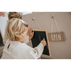 Label Label Nougat Houten Bistro Keuken LLWT-34765 -Kleintje Wereld llwt 34765 8720663934765 bistro nougat 08