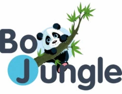 Bo Jungle B-Animal Panda Olifant Leeuw 3 Stuks Puzzel B950000 -Kleintje Wereld logo bo jungle 1