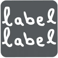 Label Label Houten Baguette Set LLWT-34703 -Kleintje Wereld logo label label 7 8