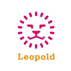 Max Velthuijs 'Ik Ben Kikker!' Kinderboek Incl. Handpop 9748 -Kleintje Wereld logo leopold