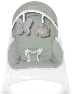 Lorelli Alex Frosty Green Stars Baby Rocker Wipstoel 1011012-2146 -Kleintje Wereld lorelli alex frosty green stars baby rocker wipstoel 1011012 2146 4