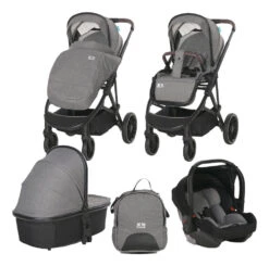 Lorelli Aria Grey 3-in-1 Kinderwagen Incl. Autostoel 1002177-2325 23 Lorelli Aria Grey 3-in-1 Kinderwagen Incl. Autostoel 1002177-2325 -Kleintje Wereld lorelli aria grey 3 in 1 combi 1002177 2325 11