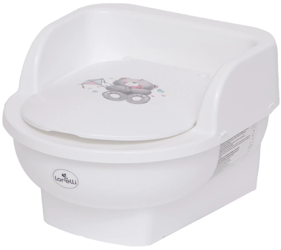 Lorelli Chamber Pot Throne Bear White Potje 1013045-0092 3 Lorelli Chamber Pot Throne Bear White Potje 1013045-0092