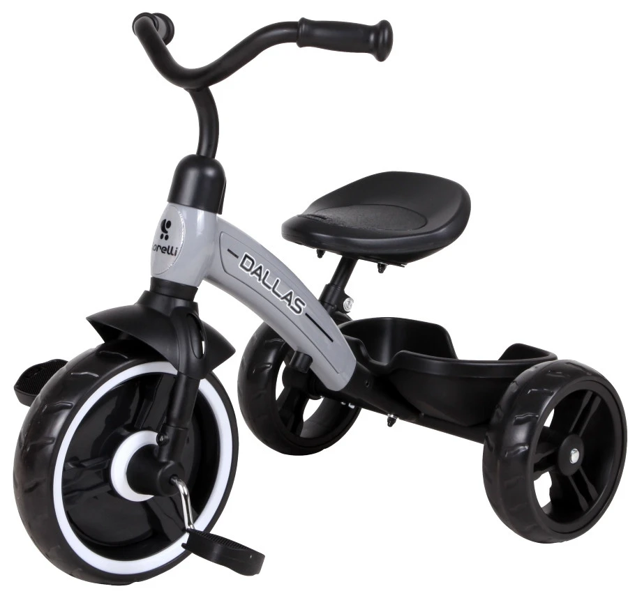 Lorelli Dallas Grey Driewieler 1005050-005 3 Lorelli Dallas Grey Driewieler 1005050-005