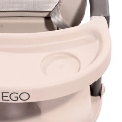 Lorelli Ego Green Inklapbare Stoelverhoger 1010048-0001 -Kleintje Wereld lorelli ego beige kinderstoel 1010048 0002 4 1