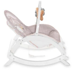 Lorelli Enjoy Beige Daisy Baby Rocker Wipstoel 1011011-2125 -Kleintje Wereld lorelli enjoy beige daisy baby rocker wipstoel 1011011 2125 4
