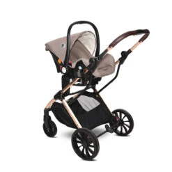 Lorelli Glory Beige 3-in-1 Combi Kinderwagen Incl. Autostoel 1002176-2303 -Kleintje Wereld lorelli glory beige 3 in 1 combi kinderwagen incl. autostoel 1002176 2303 7