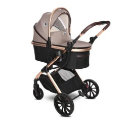 Lorelli Glory Beige 3-in-1 Combi Kinderwagen Incl. Autostoel 1002176-2303 -Kleintje Wereld lorelli glory beige 3 in 1 combi kinderwagen incl. autostoel 1002176 2303 9