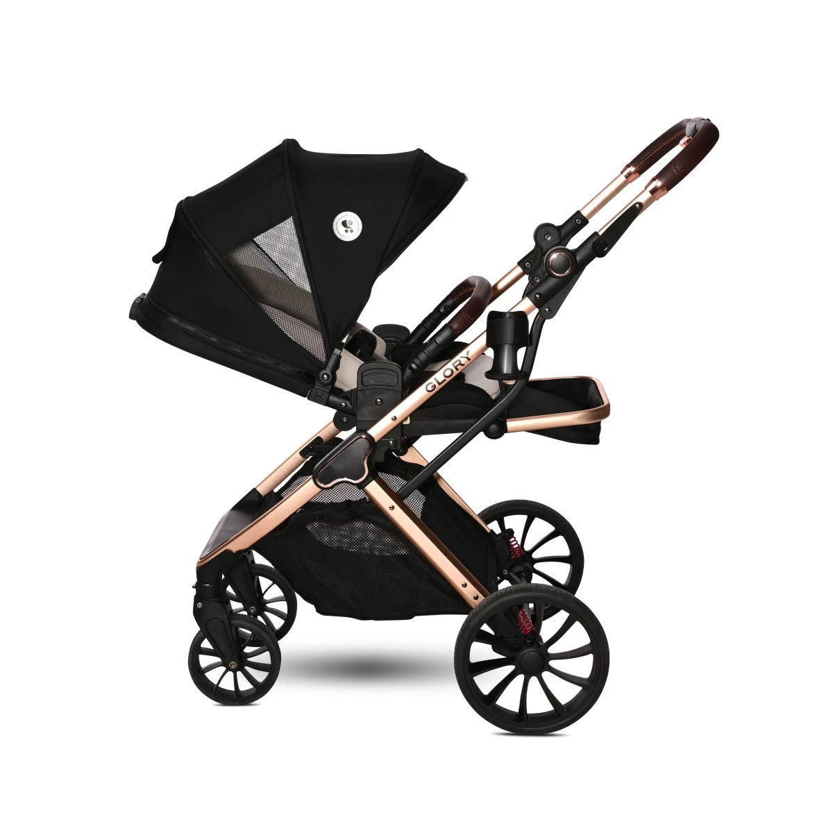 Lorelli Glory Black Diamonds 3-in-1 Combi Kinderwagen Incl. Autostoel 1002176-2304 - Afbeelding 9