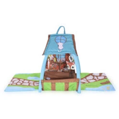 Lorelli Little House Speelkleed 1030042-0000 -Kleintje Wereld lorelli little house speelkleed 1030042 0000 1 1