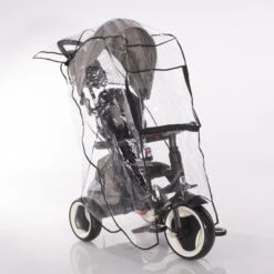 Lorelli Rocket Ivory Driewieler 1005037-2105 -Kleintje Wereld lorelli rocket driewieler regenhoes