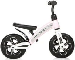 Lorelli Scout Pink Loopfiets 1041001-0022 -Kleintje Wereld lorelli scout pink loopfiets 1041001 0022 2