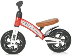 Lorelli Scout Red Loopfiets 1041001-0004 -Kleintje Wereld lorelli scout red loopfiets 1041001 0004 3