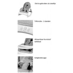 Lorelli Alex String Stars Baby Rocker Wipstoel 1011012-2150 -Kleintje Wereld lorelli stars baby rocker 2 3