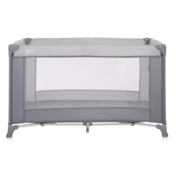 Lorelli Torino Grey Striped Campingbed 1008045-2213 -Kleintje Wereld lorelli torino grey striped campingbed 1008045 2213 2