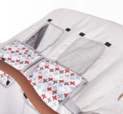 Lorelli Twin Cool Grey Duowagen Incl. Luiertas 1002007-2386 -Kleintje Wereld lorelli twin duowagen 10