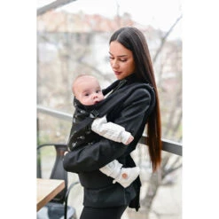 Lorelli Wally Black Floral Ergonomische Draagzak 1001016-0002 -Kleintje Wereld lorelli wally black floral ergonomische draagzak 1001016 0002 5