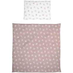 Lorelli Eva Abstract Leaves Grey/Beige 5-delige Set Voor Wieg En Ledikant 2080114-5001 -Kleintje Wereld lorelli wieg en ledikant set 3