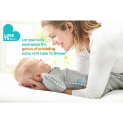 Love To Dream Swaddle Up 1.0 Grey Medium 6-8.5 Kg Inbakerslaapzak L1001001GRM -Kleintje Wereld love to dream swaddle up grey medium 6 8.5 kg inbakerslaapzak l1001001grm 12