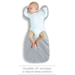 Love To Dream Swaddle Up 1.0 Grey Medium 6-8.5 Kg Inbakerslaapzak L1001001GRM -Kleintje Wereld love to dream swaddle up grey medium 6 8.5 kg inbakerslaapzak l1001001grm 8